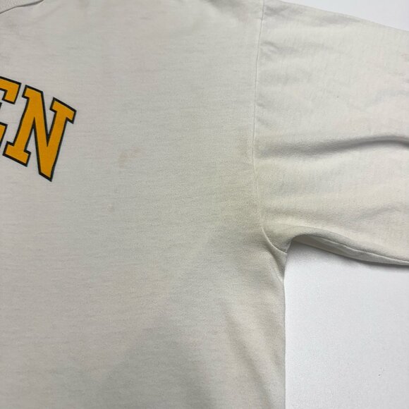 Vintage 80s Cal State Berkley Golden Bears T Shirt 2XL Russell Athletic USA - Picture 8 of 13